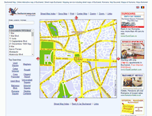 Tablet Screenshot of bucharest-map.com